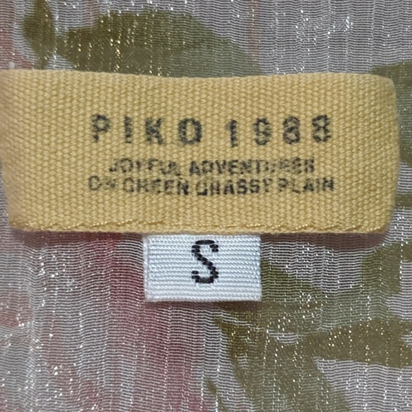 Piko 1988 sheer floral blouse - Picture 3 of 4